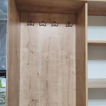 parca dolab: İşlənmiş, 2 qapılı, Güzgülü, Qəhvəyi, Digər material, Açılan, Düz dolab — 7
