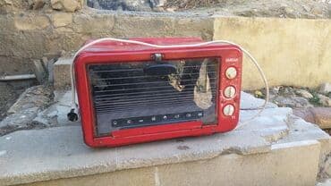 Duxovka Elektrik, rəng - Qırmızı, Ayrıca dayanan