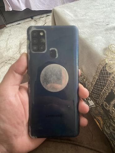 Samsung Galaxy A21S, rəng - Mavi, Qırıq