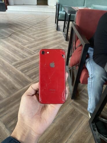 ikinci el ayfon 5: IPhone SE, 64 GB, Qırmızı, Qırıq — 1