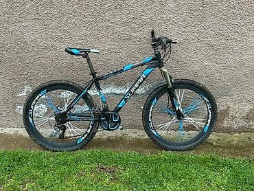 velosiped elanlari: SUMMA MTB velosiped - Çərçivə: yüngül alaşımlı, qara-mavi rəng sxemi — 2