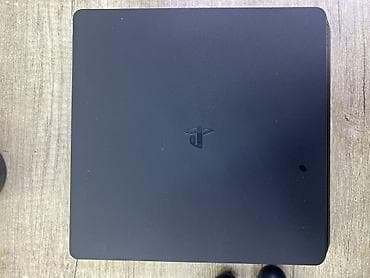 ikinci el ps: PlayStation 4 Slim oyun konsolu - Rəng: Qara, kompakt Slim korpus - — 3