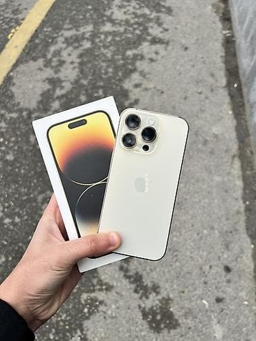 IPhone 14 Pro, 128 GB, Qızılı, Face ID