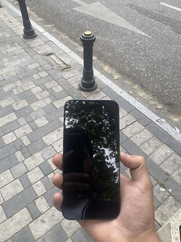iphone 14 15: IPhone 12 Pro Max, 128 GB, Göy, Zəmanət, Barmaq izi, Simsiz şarj — 2