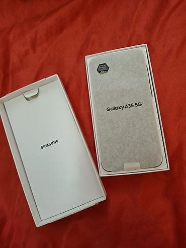 samsung s8 ekran: Samsung Galaxy A35, 256 GB, rəng - Mavi, İki sim kartlı — 9