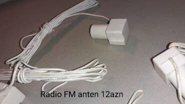 Radio: Radio FM anten. 1 ed - 12 azn musiqi mərkəzi üçün. Tam Original. Əlavə