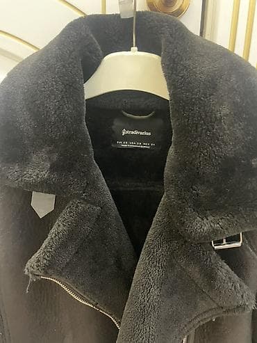 cins pencek: Stradivarius (S-M) Qadınlar üçün qara “aviator” üslubunda süni dərili — 6