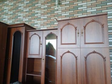 шкафы для кухни: Б/у, Распашной, Прямой шкаф, Гардеробный шкаф — 4