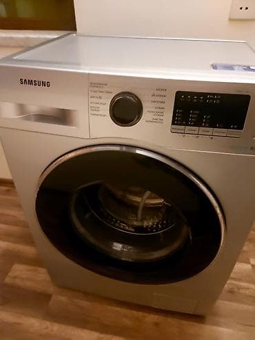 Sağlamlıq və gözəllik: Samsung paltaryuyan maşın – ön yükləməli, gümüşü korpus, ecobubble 6kg — 3