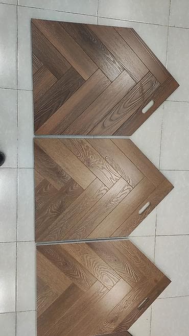 sular: Parket görünümlü döşəmə örtüyü nümunələri - Material — 1