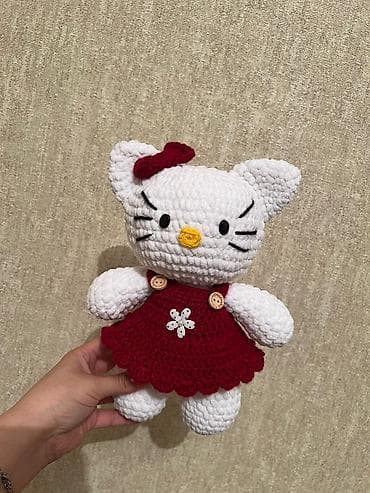 oyuncaqlar: Əl işı: yumşaq toxunma oyuncaqlar dəsti - Material: hipoallergen — 5