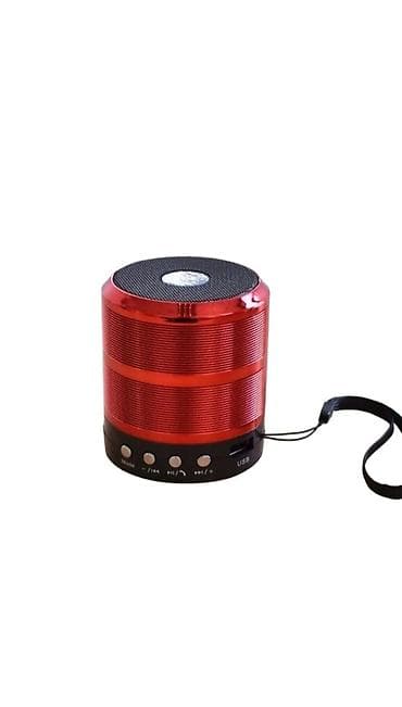 pianer kalonkalar: Kompakt portativ Bluetooth səsgücləndirici – qırmızı metal korpus — 1