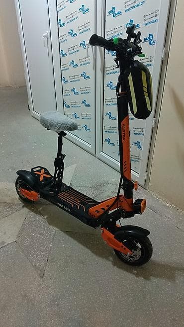 FASTER elektrik skuter - Güclü və möhkəm konstruksiya: alüminium — 2