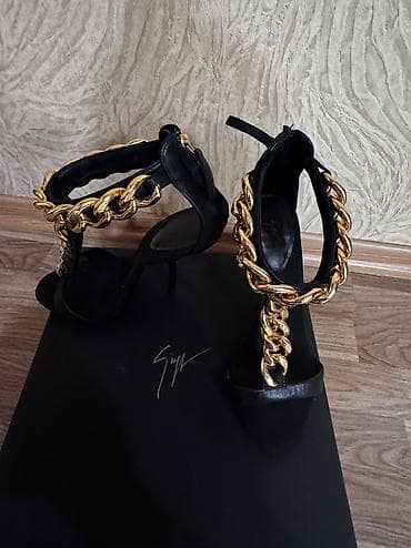 qadın papuşları: Orjinaldir 150 manat Oz qiymeti 802$ Giuseppe Zanotti Vintage – 65 mm — 4