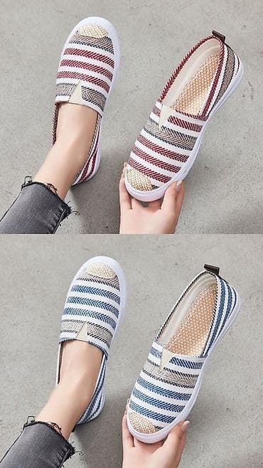 qadin ayaqqabilar: Qadınlar üçün yüngül slip-on ayaqqabılar - Üslub: gündəlik slip-on — 5