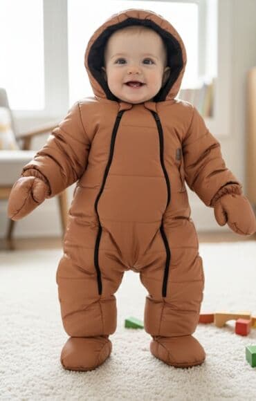 sukeçirməyən uşaq şalvarları: Kombinezon, Uniseks, 3 - 6 ay — 6