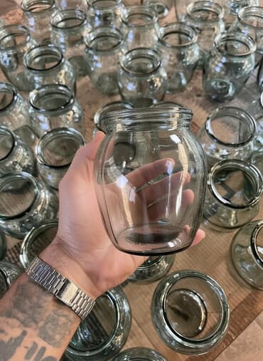 бутыль стеклянная 20 литров: 460 qr qatıq bankası — 1