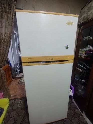 2 qapılı Daewoo Soyuducu Satılır, rəng - Ağ, Təkərli