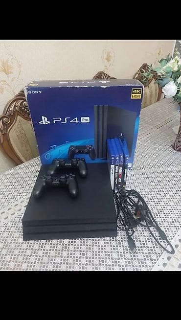 playstation avadanliqlari: Təcili olaraq PlayStation 4 pro konsulu satılır heç bir prablemi — 1