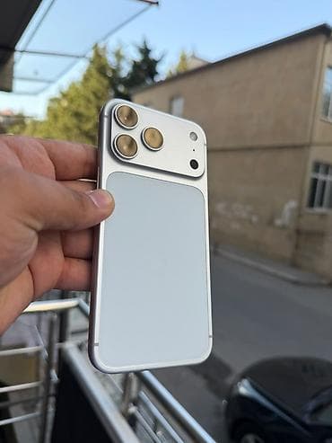 data modem sim card: IPhone 17 Pro Max, 256 GB, Matte Silver, Barmaq izi, Face ID — 7