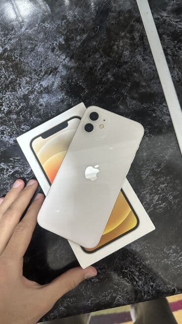 i̇phone 7plus: IPhone 12, 128 GB, Ağ — 1