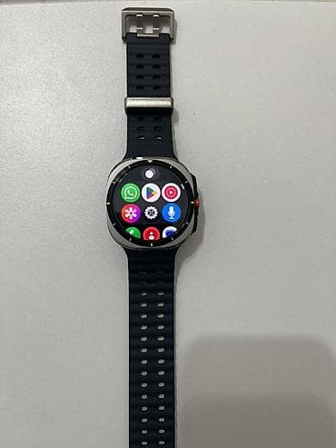 Qol saatları və aksesuarlar: Samsung Galaxy Watch Ultra Titanium Grey satılır. Təptəzədir — 3