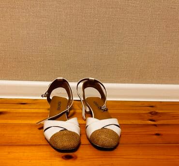 белые туфли новые: Туфли, Размер: 36, цвет - Белый, Новый — 2