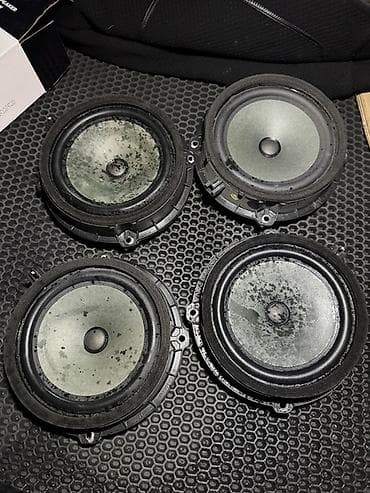 Avtomobil üçün 4 ədəd orijinal akustik dinamik dəsti - Tip: Koaksial