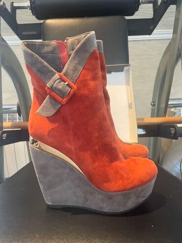 dəri qadın botilyonu: Ölçü: 37, Yeni — 2