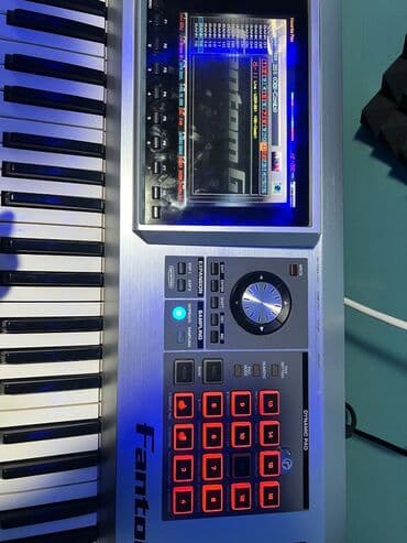 Sintezator, Roland, İşlənmiş