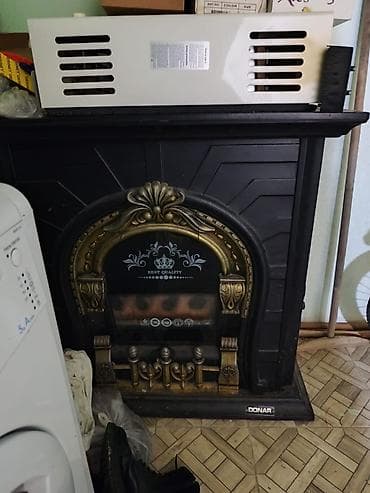 Kamin Peçi, İşlənmiş, yanacaq - Elektrik