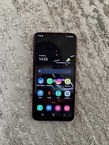 Samsung Galaxy A10, rəng - Qırmızı, Sensor