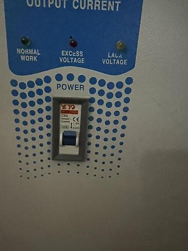 Stablizator. ROCIAD SVC-10000VA – tək fazalı tam avtomatik gərginlik — 2