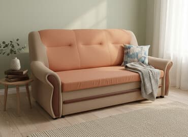 чехол на диван: Диван, Раскладной, С подъемным механизмом, Ткань, Нет доставки — 1