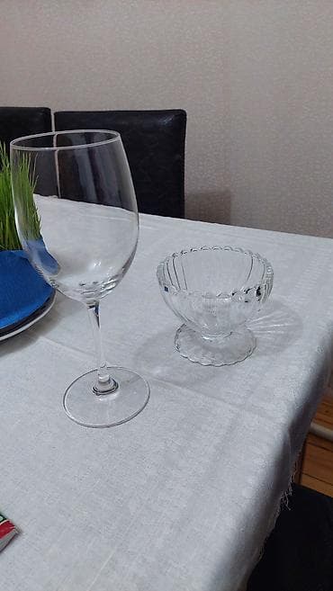 Qədəhlər, Şüşə