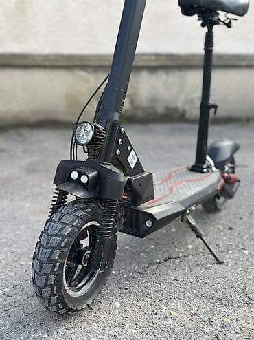 velosiped turist: Elektrik skuter – oturacaqlı, güclü və yollar üçün uyğun model 1200 — 2