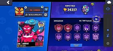 gamestation 3: Brawl Stars hesabı – ZN | ABBAS - Kupa yolu: 34,357 (ən yüksək — 1