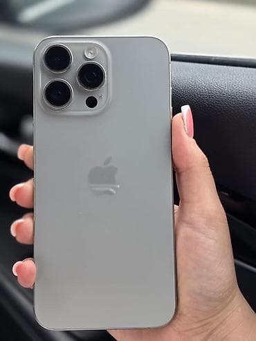 iphon xr: IPhone 15 Pro Max, 256 GB, Gümüşü, Face ID — 4