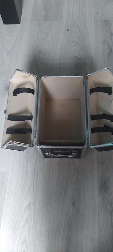 stay mate: Ager markalı sərt gövdəli kosmetik/aksessuar çantası. - Material — 6