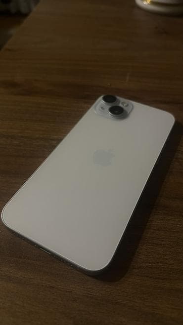 iphone se telefon: IPhone 15 Plus, Ağ, Face ID — 7