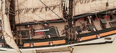 tar: Tarixi yelkənli gəmi maketi – 1:100 miqyas 2 ay ərzində yığılıb. - İki — 4