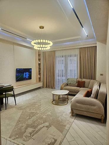 icare obyek: İcarəyə verilir 3 otaqlı yeni tikili 110 m², Ağ şəhər q. Kateqoriya — 1