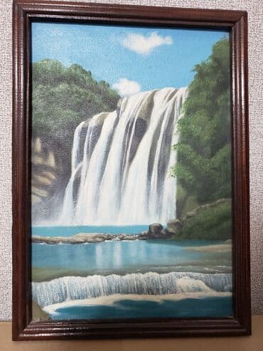 resim eseri: Resimlerin olculeri Boyuk tablo - 72.5×53 =200 azn Orta tablo - — 3