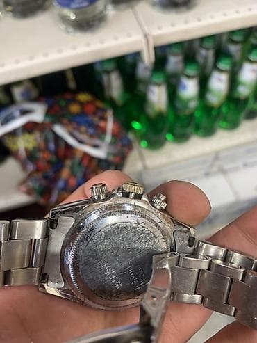 925 gumus: Qol saatı, Rolex, rəng - Qara — 2