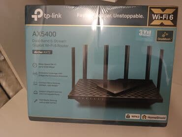 Brend: TP-LİNK Model: ARCHER AX72 Xüsusi xüsusiyyətlər: Beamforming