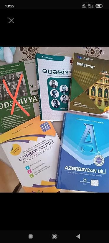 tar satışı: Məktəb və abituriyent hazırlığı üçün ədəbiyyat və Azərbaycan dili üzrə — 1