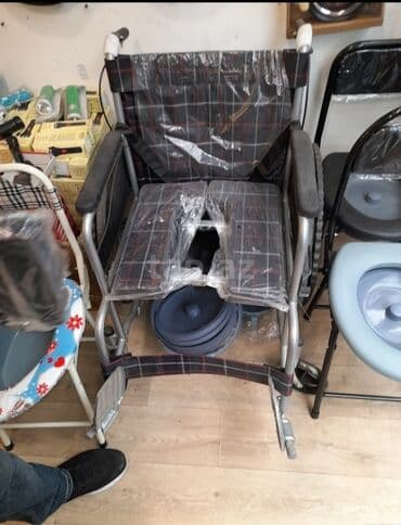 əl arabası qiyməti: Əlil arabası Əl ile tormuzludur Unitaz kimi de istifadə oluna bilir — 2