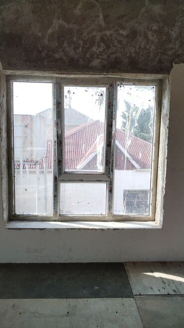 Yeni İkiqat şüşə paketi Plastik pəncərə, Еni: 2 sm, Uzunluğu: 2 sm