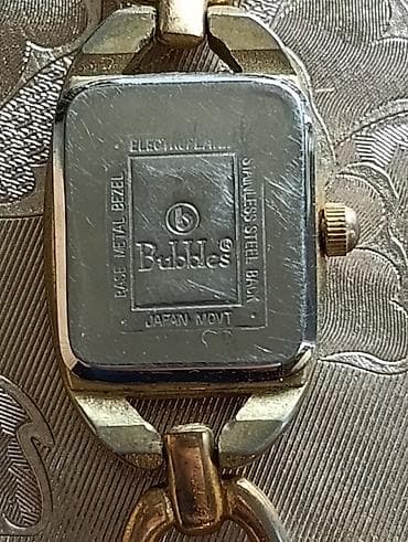 Сумки: Bubbles qadın qol saatı - Mexanizm: Quartz (Japan Movt qeyd olunur) - — 2