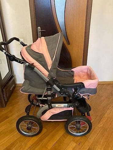 Çıxarıla bilən beşikli araba, Graco, İşlənmiş, Cins: Qız, Yaş: 30 ay, Ödənişli çatdırılma, Ünvandan götürmə